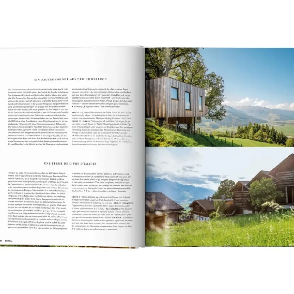 Libro Ilustrado Great Escapes Alps