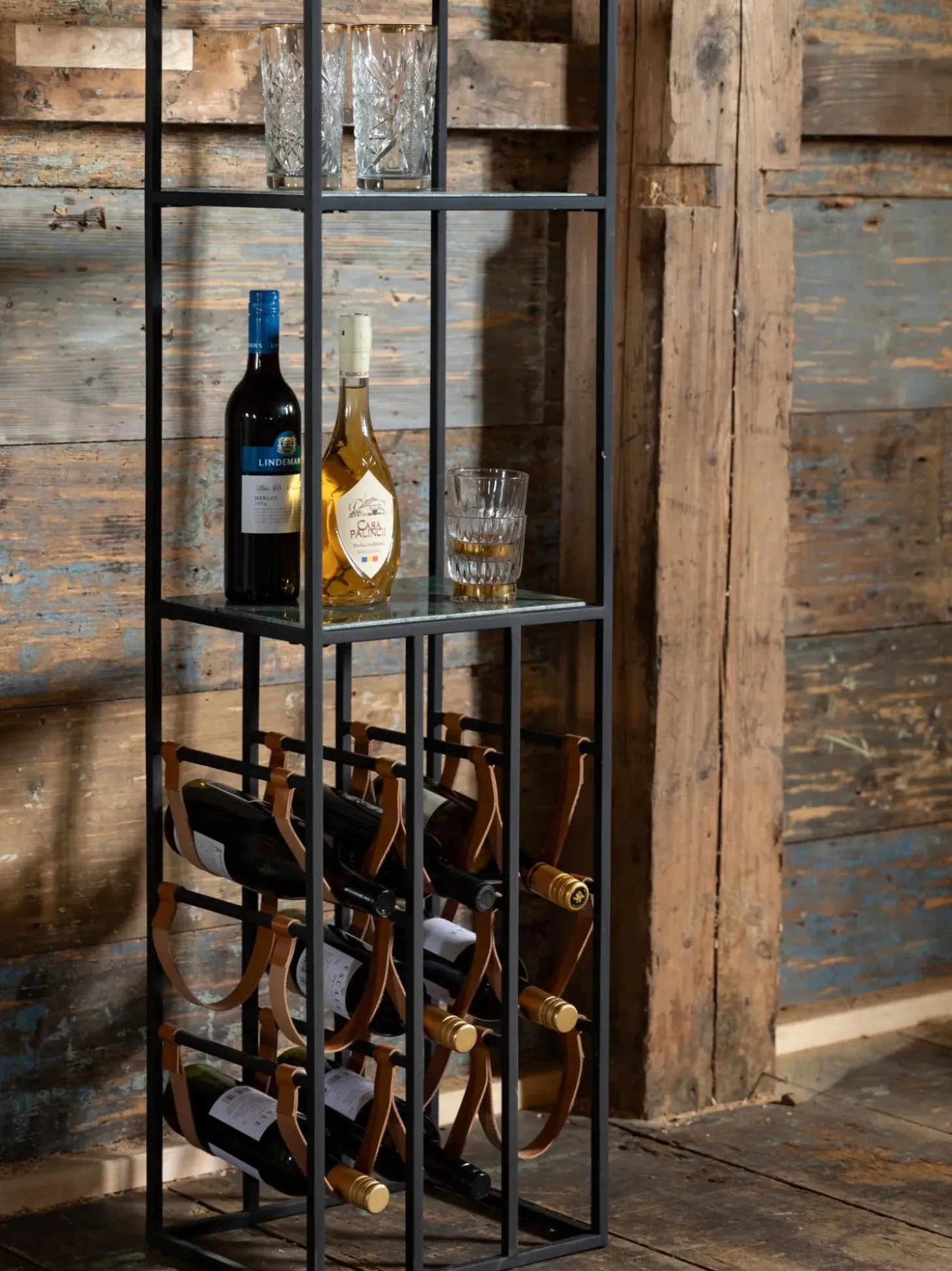 Licorera De Marmol Mil, Para 9 Botellas