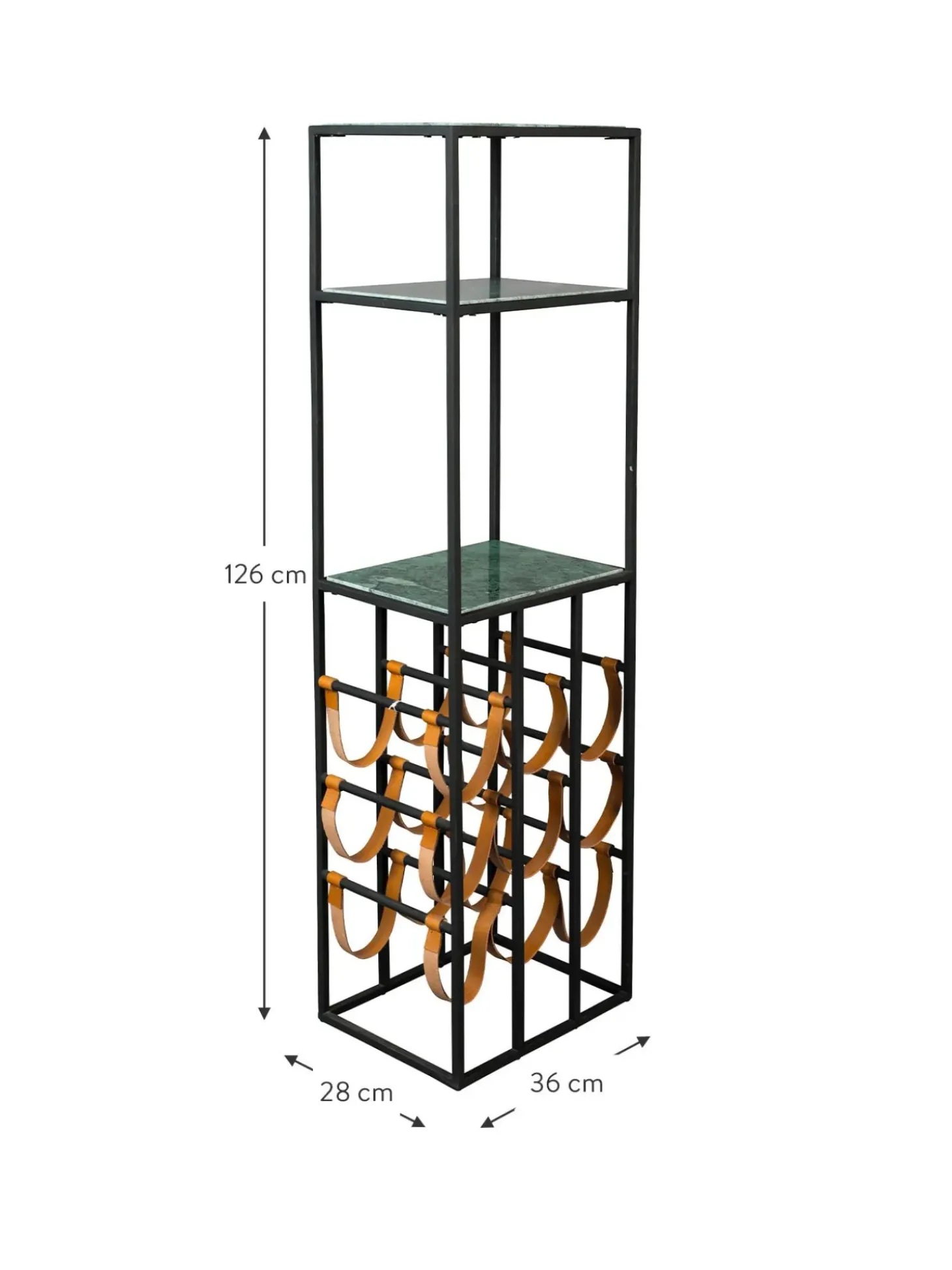 Licorera De Marmol Mil, Para 9 Botellas
