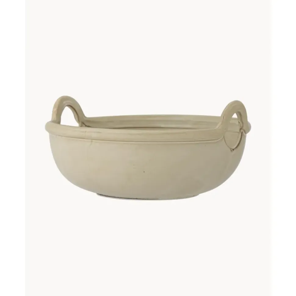 Macetero Artesanal De Gres Janti