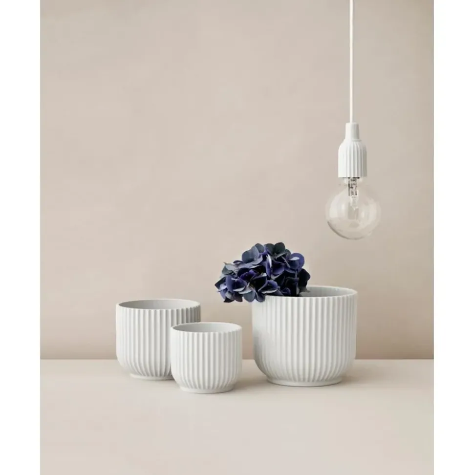 Macetero De Porcelana Lyngby, 16 Cm