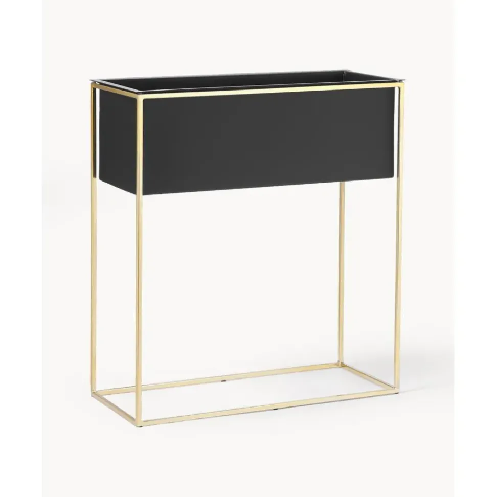 Macetero Grande De Metal Leilani