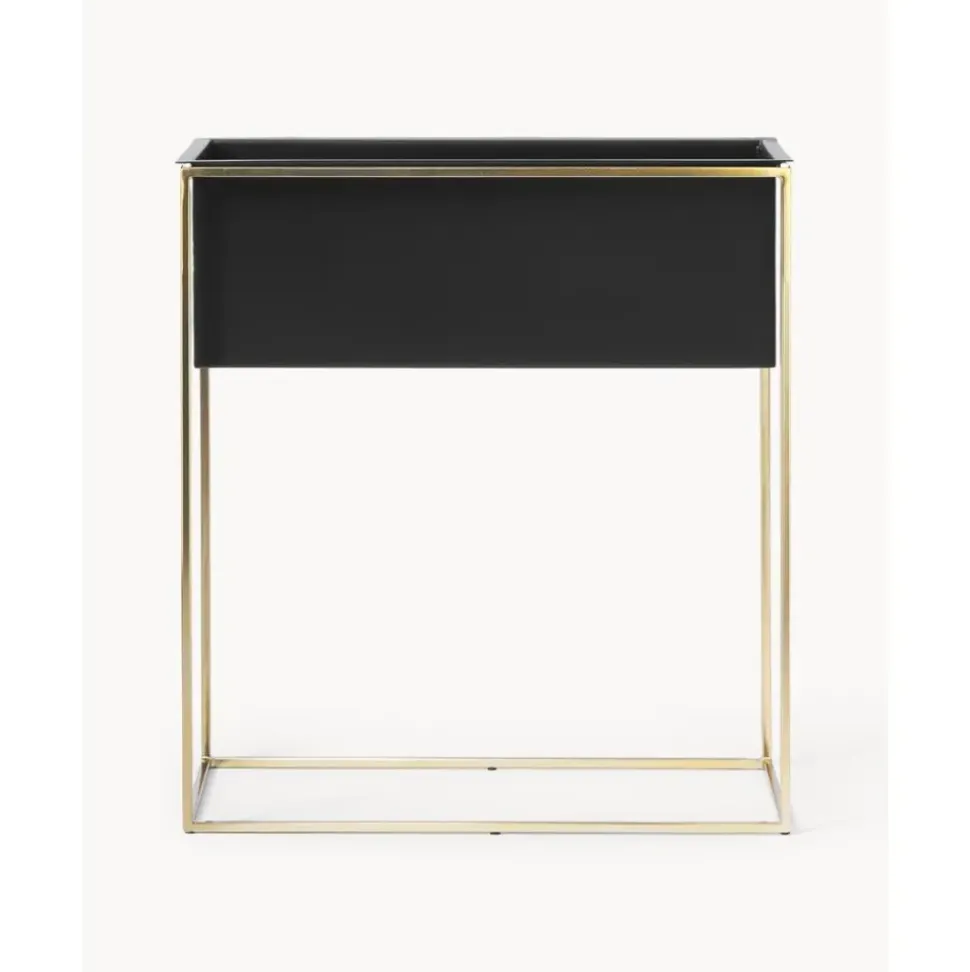 Macetero Grande De Metal Leilani