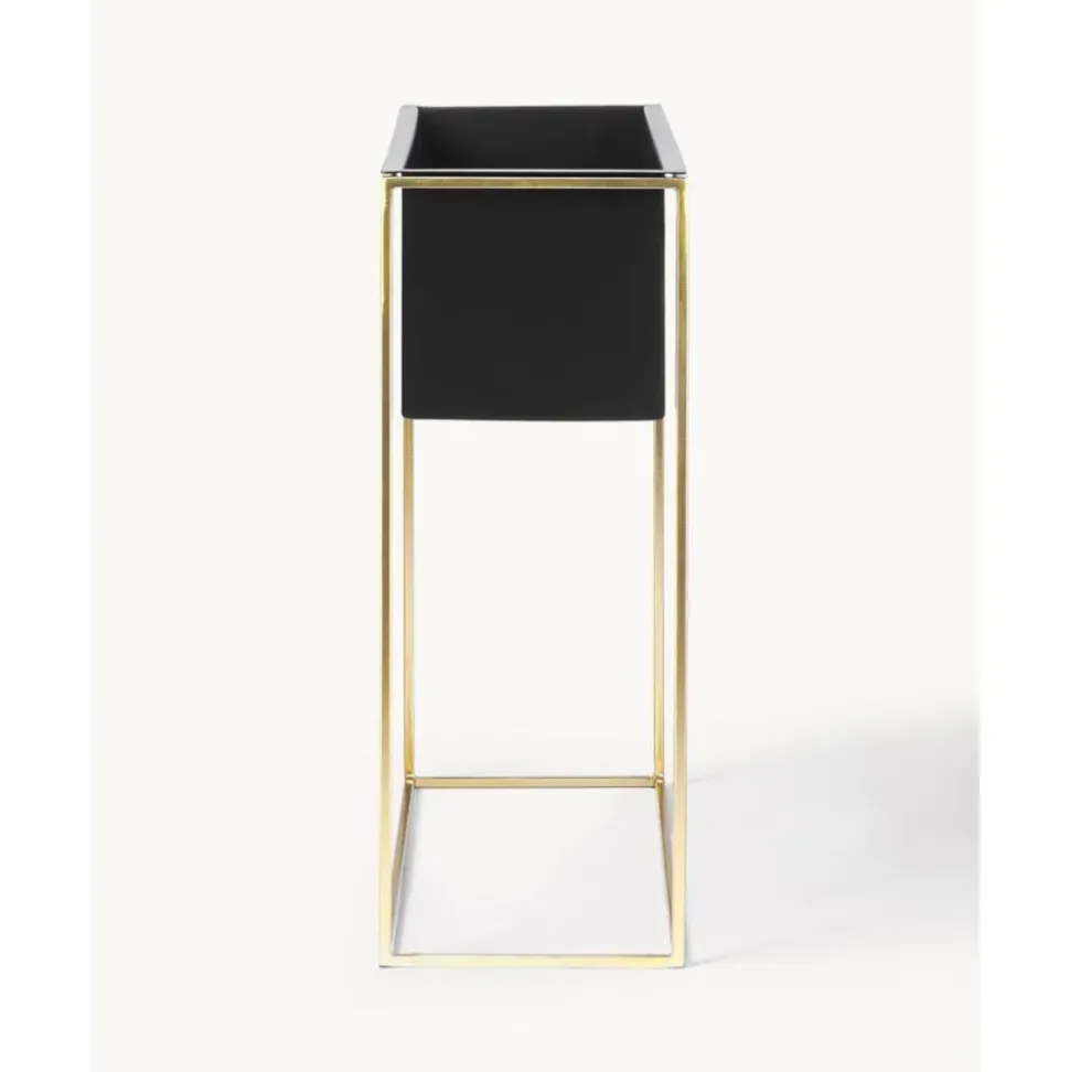 Macetero Grande De Metal Leilani