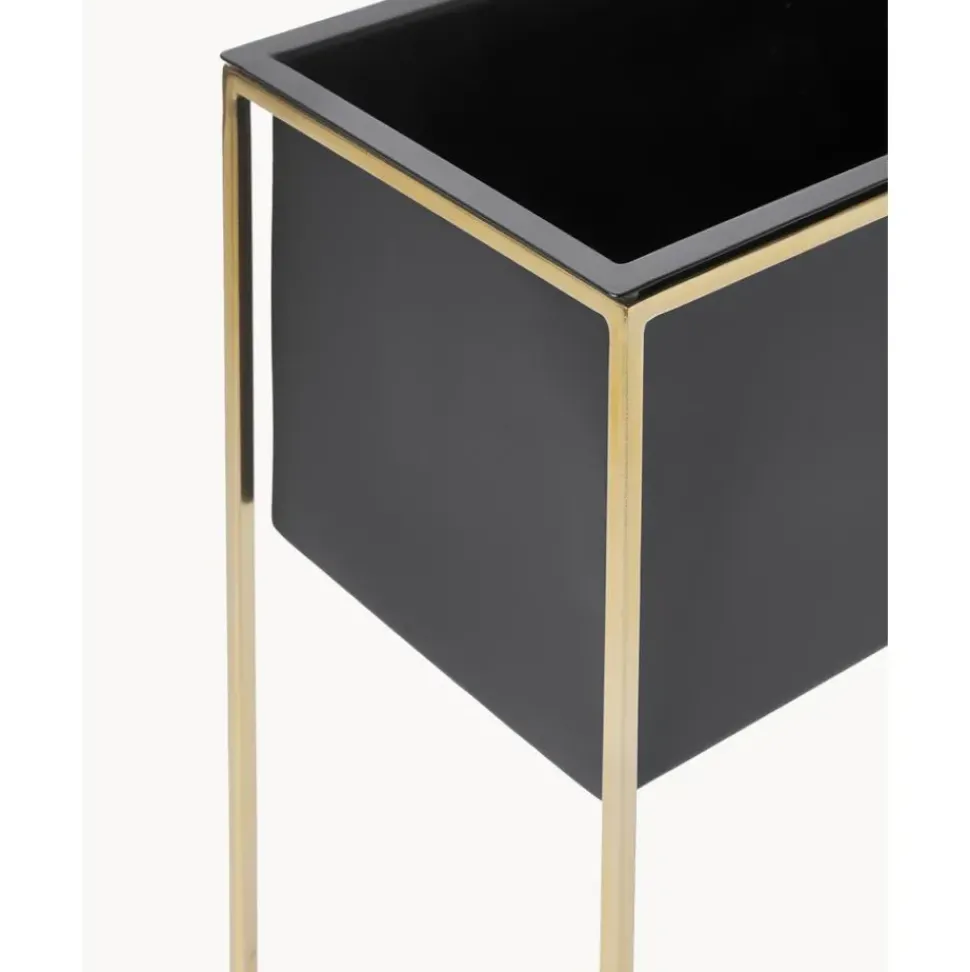 Macetero Grande De Metal Leilani