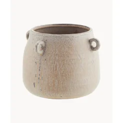 Macetero Pequeno De Gres Rings, Estilo Vintage