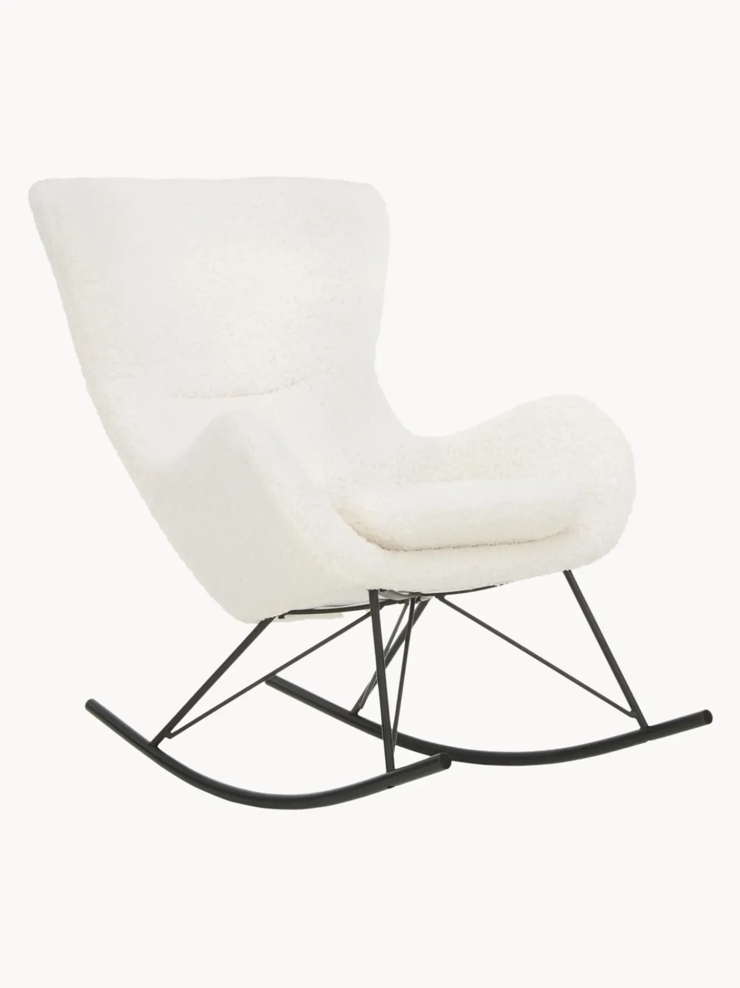 Mecedora De Borreguillo Wing