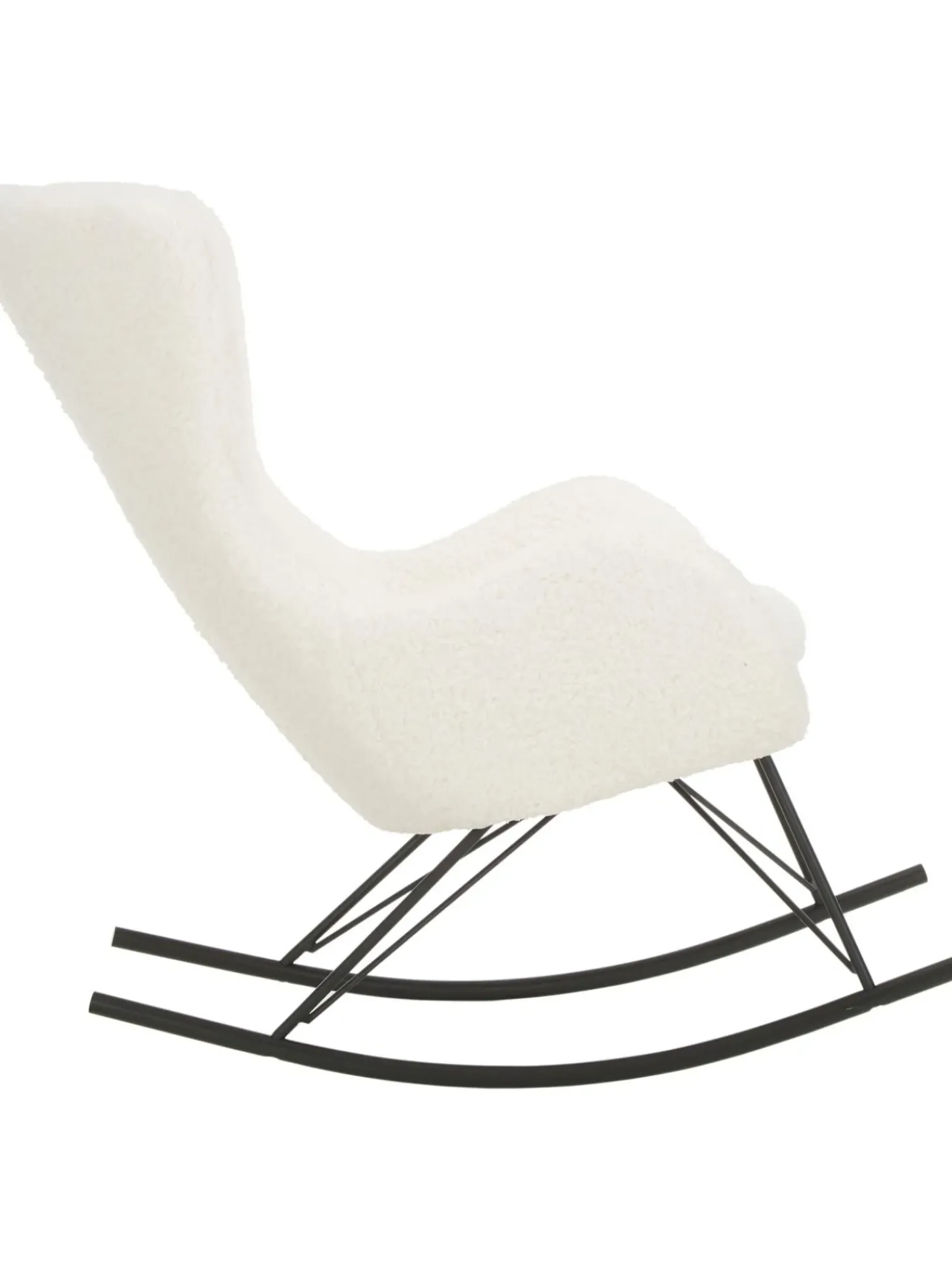 Mecedora De Borreguillo Wing