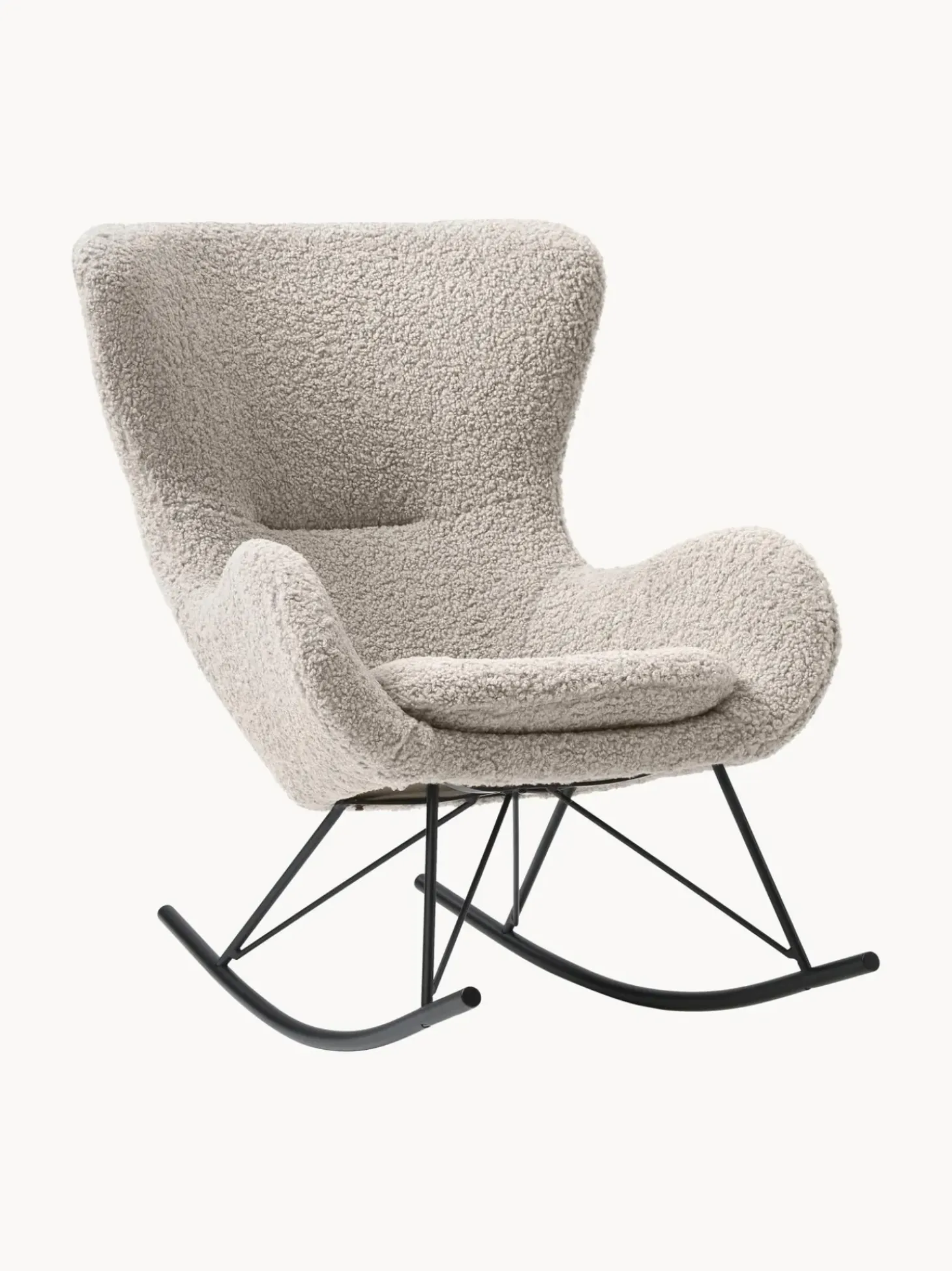 Mecedora De Borreguillo Wing