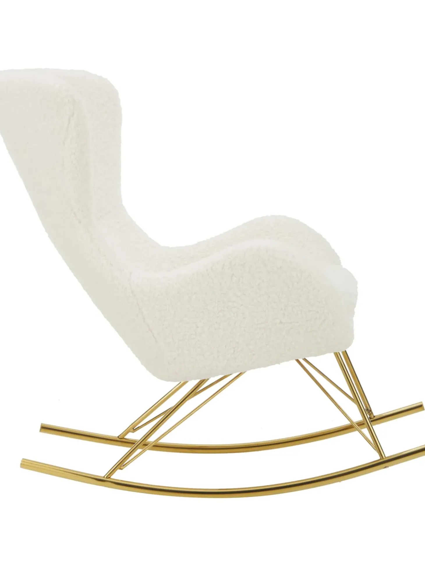 Mecedora De Borreguillo Wing