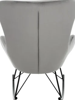 Mecedora De Terciopelo Wing