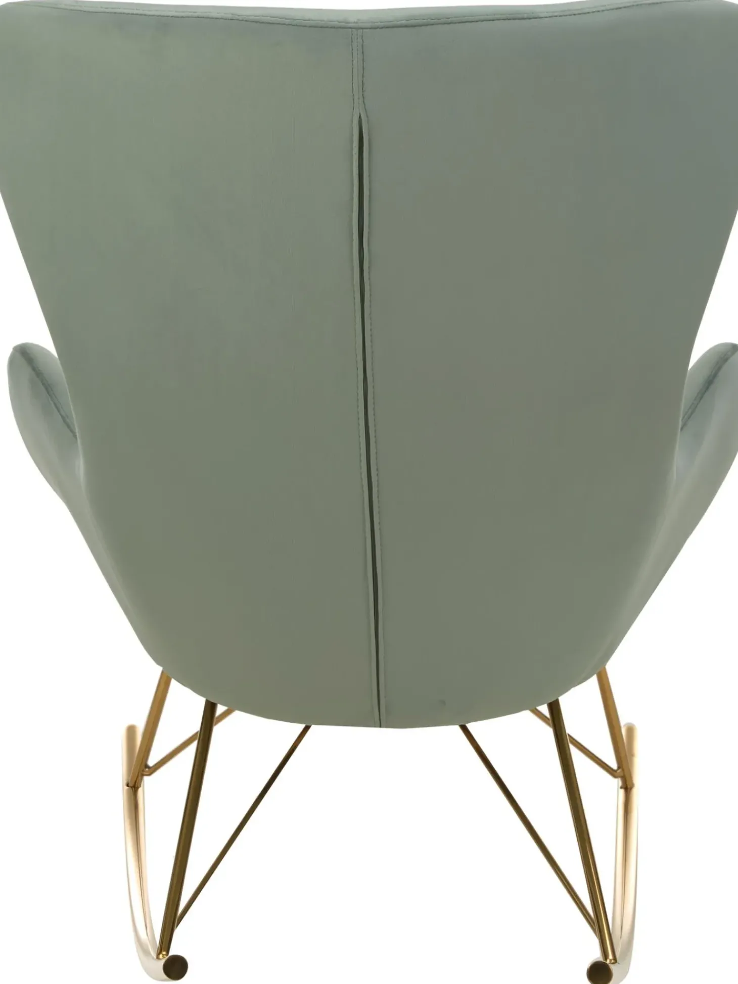 Mecedora De Terciopelo Wing