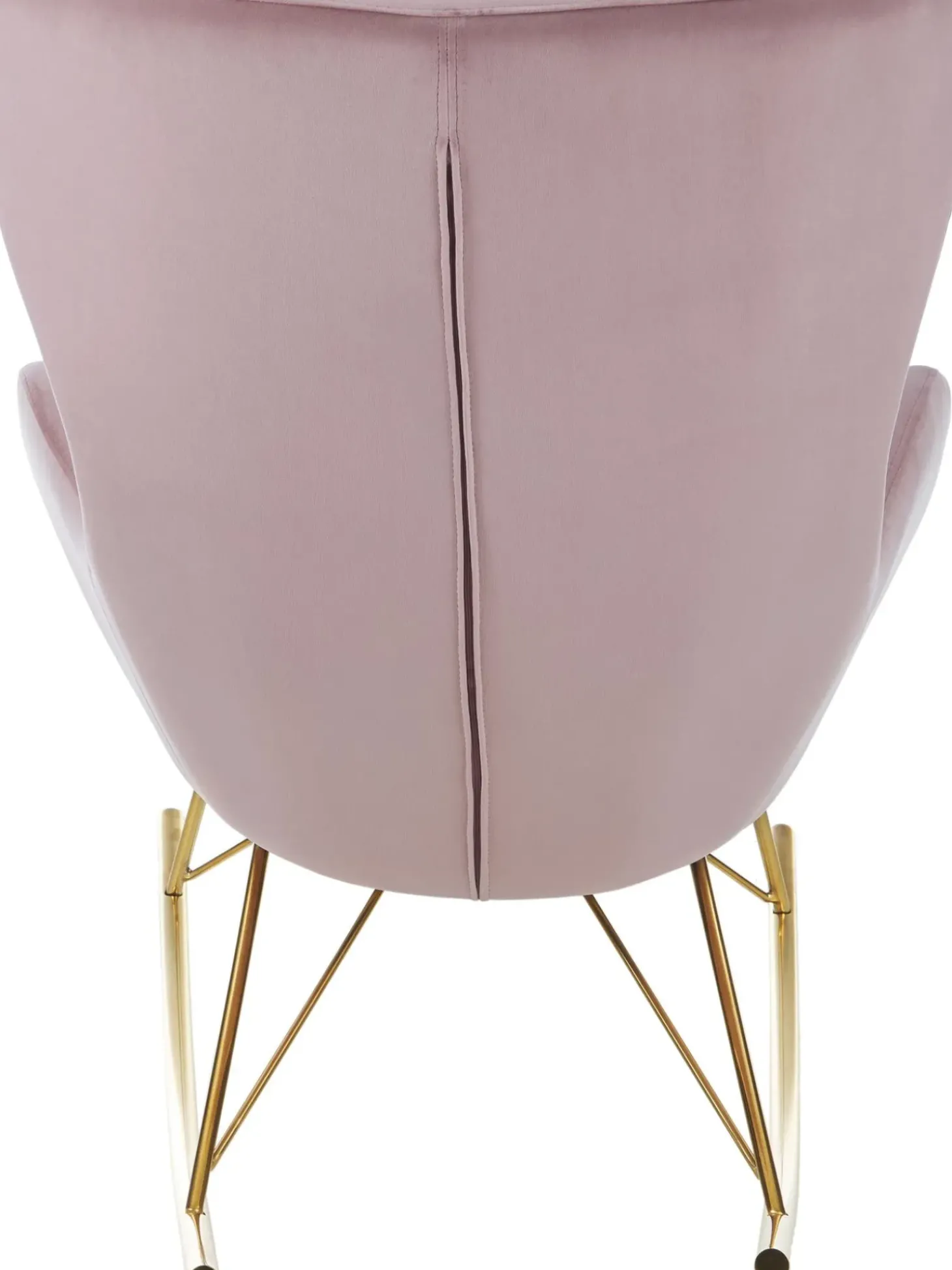 Mecedora De Terciopelo Wing