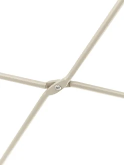 Mesa Auxiliar Con Bandeja Redonda De Metal Sangro