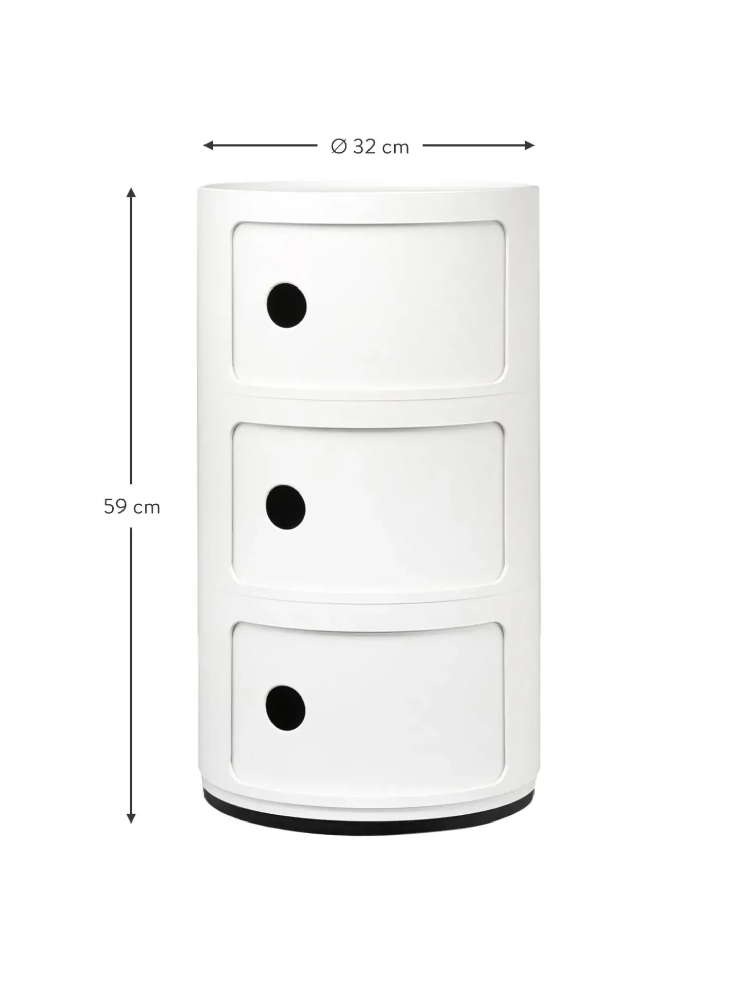 Mesa Auxiliar De Diseno Componibili, 3 Modulos