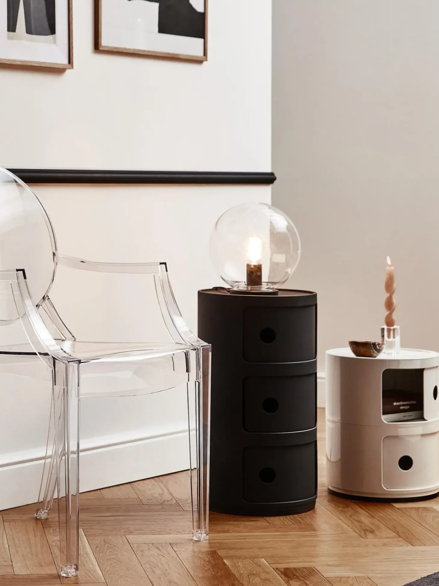 Mesa Auxiliar De Diseno Componibili, 3 Modulos