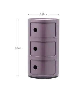 Mesa Auxiliar De Diseno Componibili, 3 Modulos