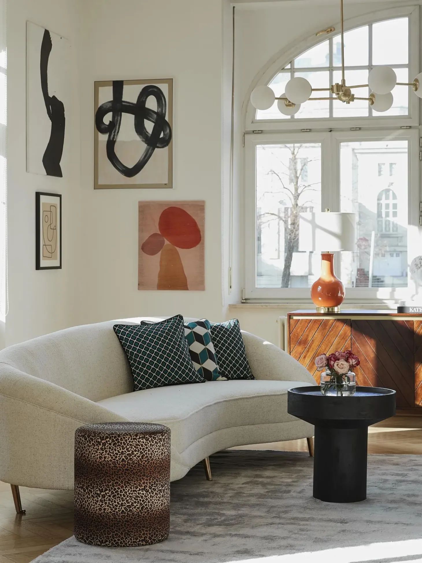 Mesa Auxiliar De Madera Benno