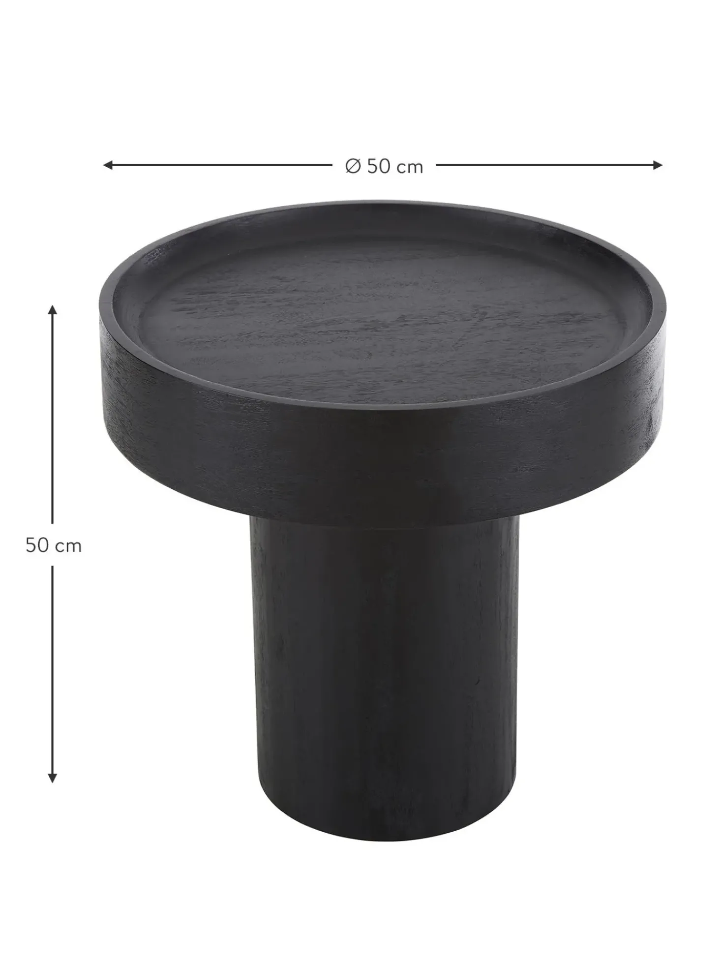 Mesa Auxiliar De Madera Benno