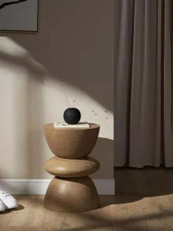 Mesa Auxiliar De Madera Benno