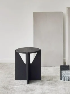 Mesa Auxiliar De Madera De Roble Future