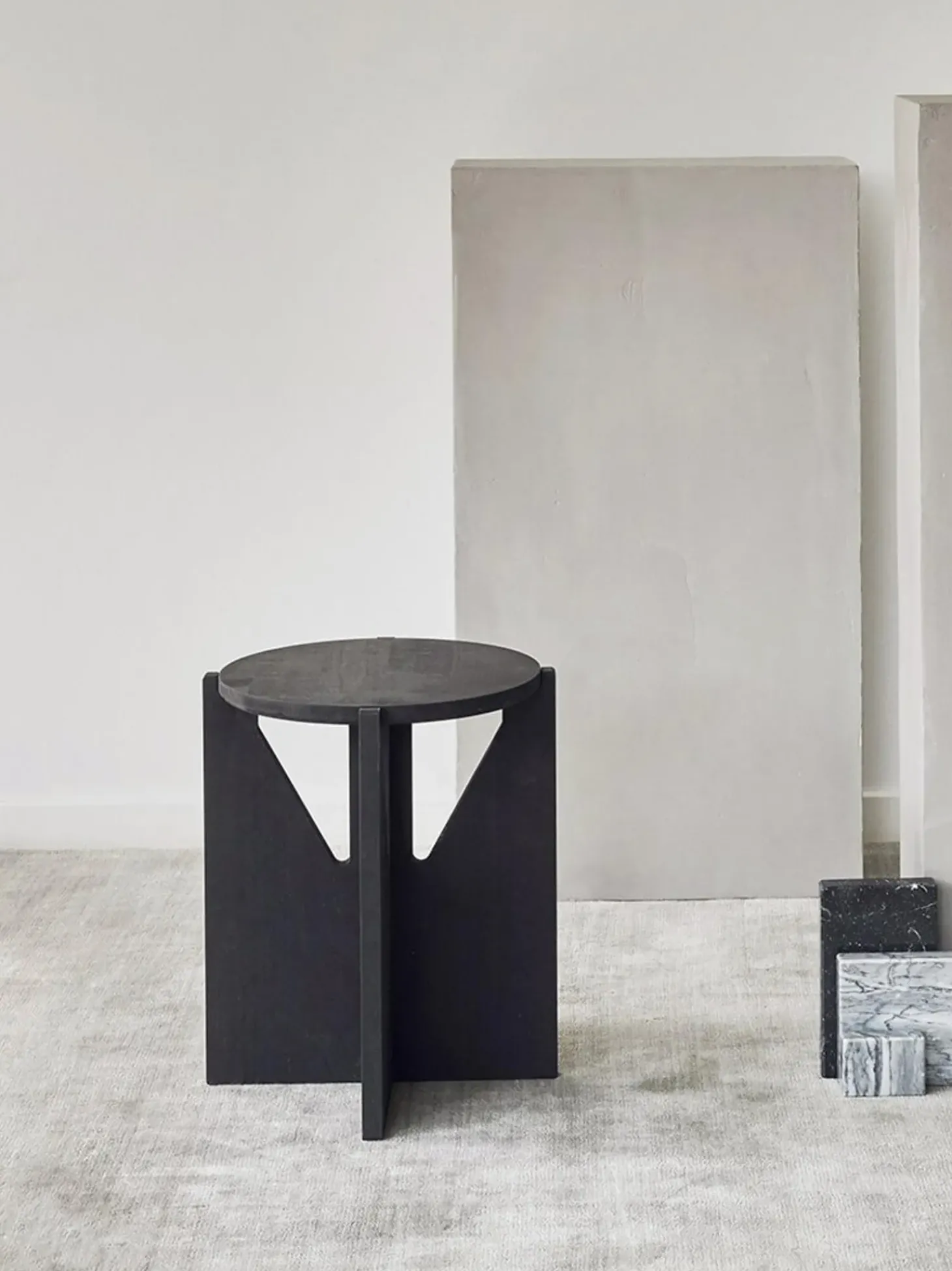 Mesa Auxiliar De Madera De Roble Future