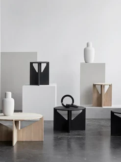 Mesa Auxiliar De Madera De Roble Future