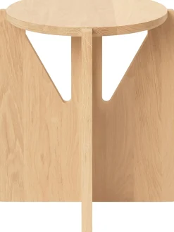 Mesa Auxiliar De Madera De Roble Future