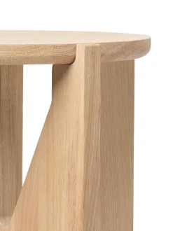 Mesa Auxiliar De Madera De Roble Future