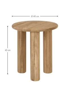 Mesa Auxiliar De Madera Didi