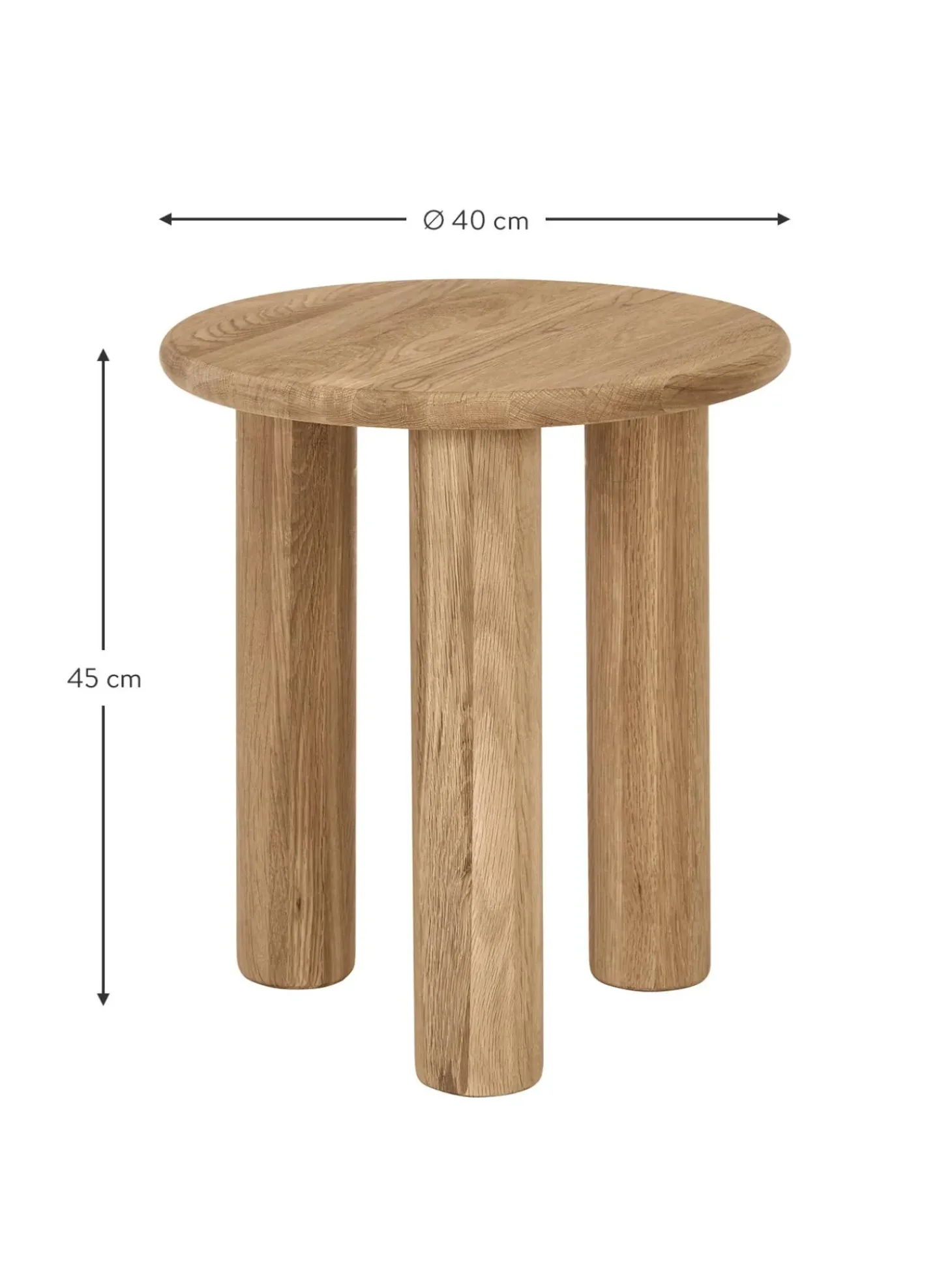 Mesa Auxiliar De Madera Didi
