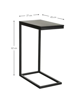 Mesa Auxiliar De Madera De Mango Celow