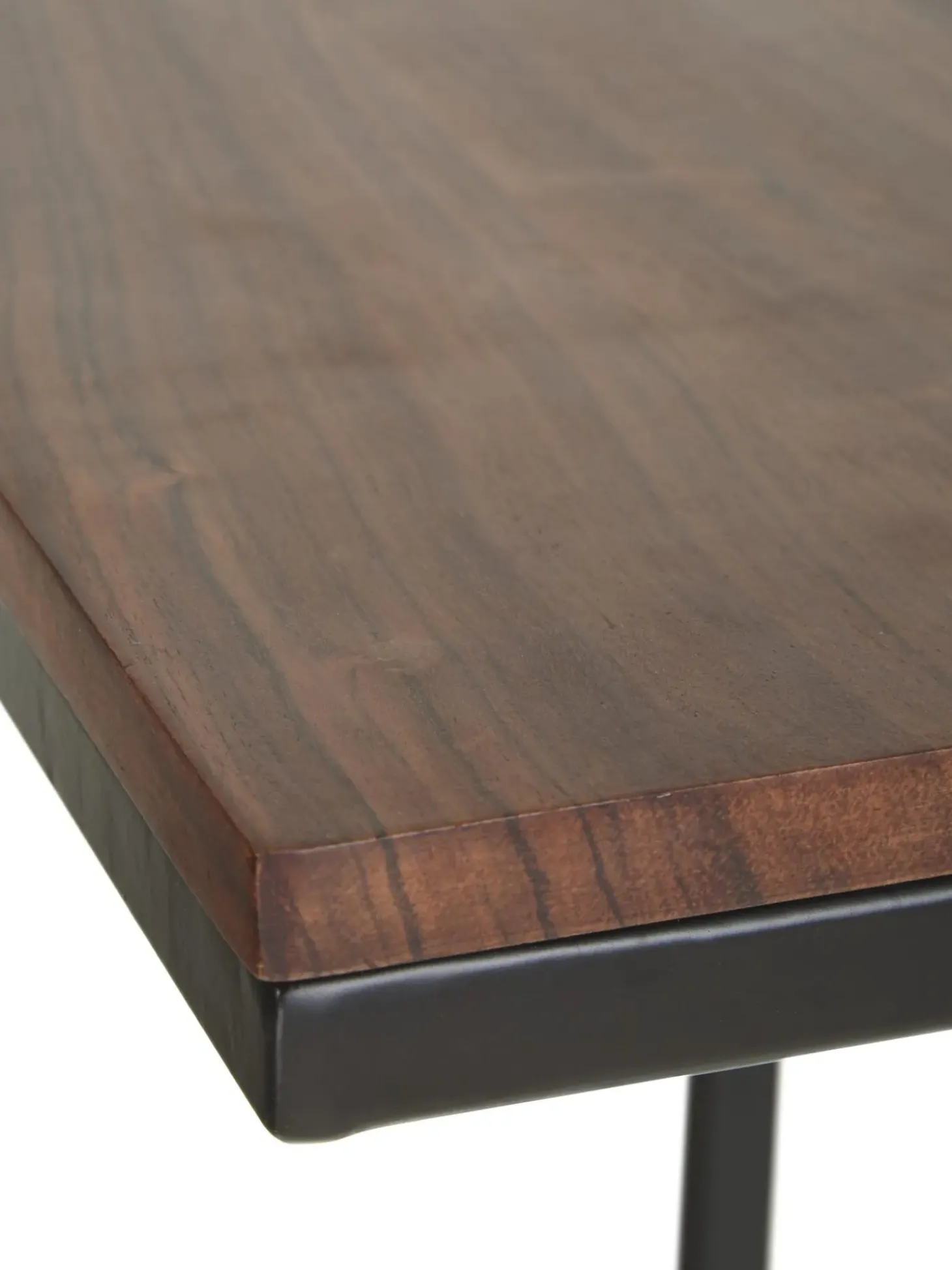 Mesa Auxiliar De Madera De Acacia Celow