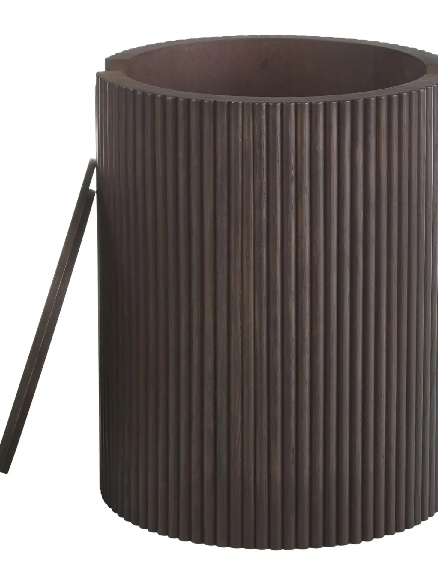 Mesa Auxiliar De Madera Nele, Con Funcion De Almacenamiento