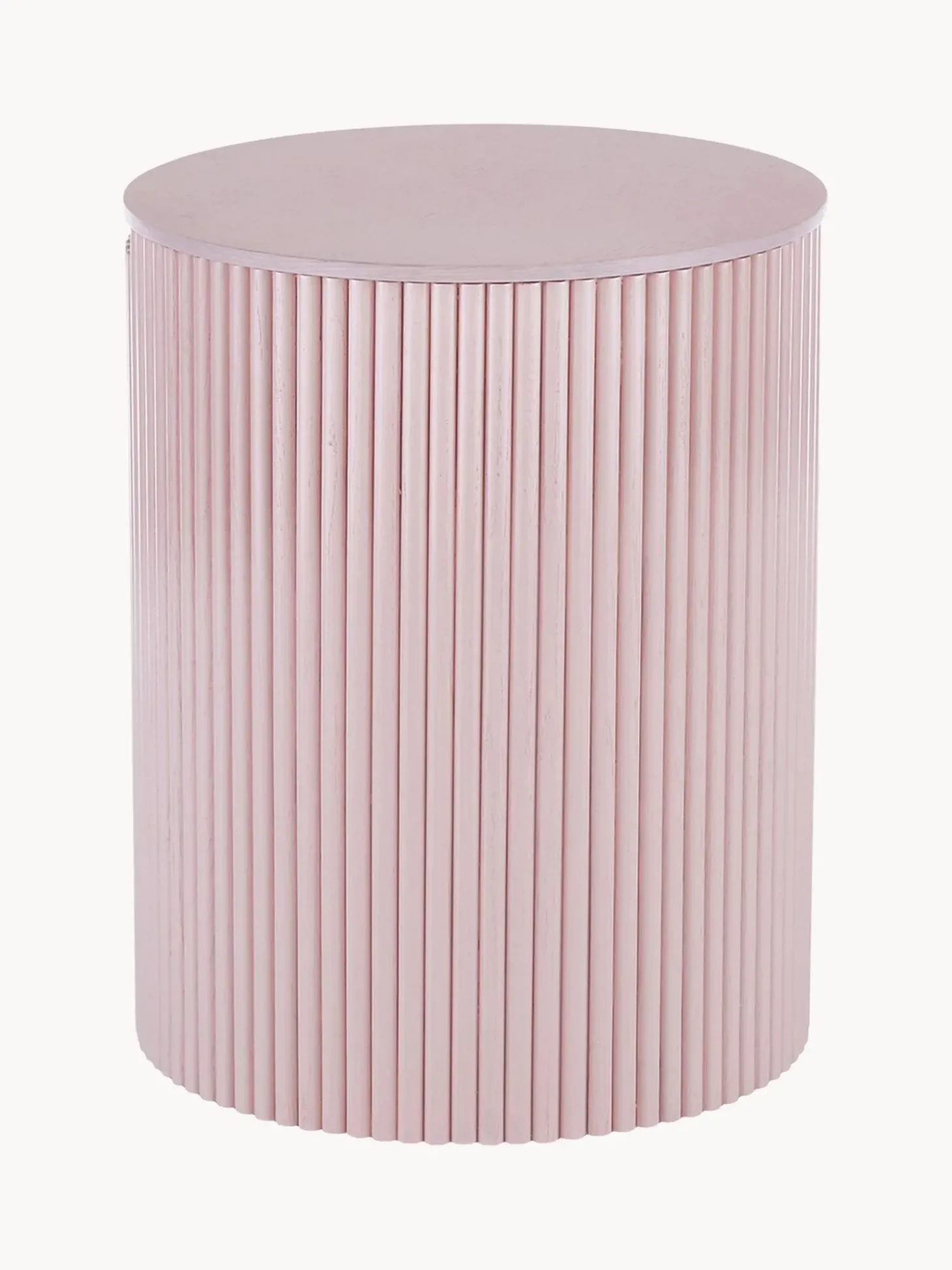 Mesa Auxiliar De Madera Nele, Con Funcion De Almacenamiento