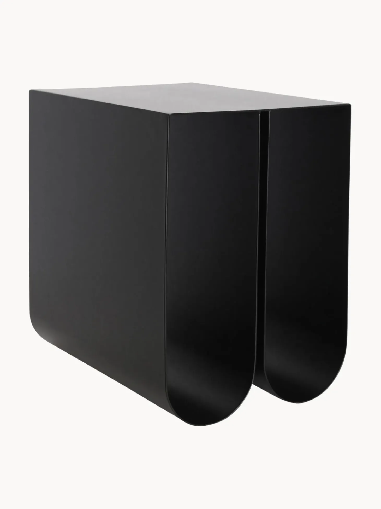 Mesa Auxiliar De Metal Curved