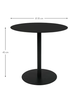 Mesa Auxiliar De Metal Snow