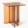 Mesa Auxiliar De Vidrio Anouk