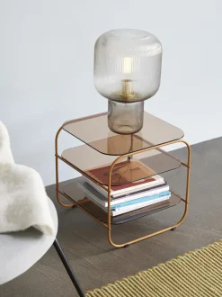 Mesa Auxiliar De Vidrio Echo