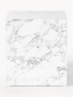 Mesa Auxiliar En Look Marmol Lesley