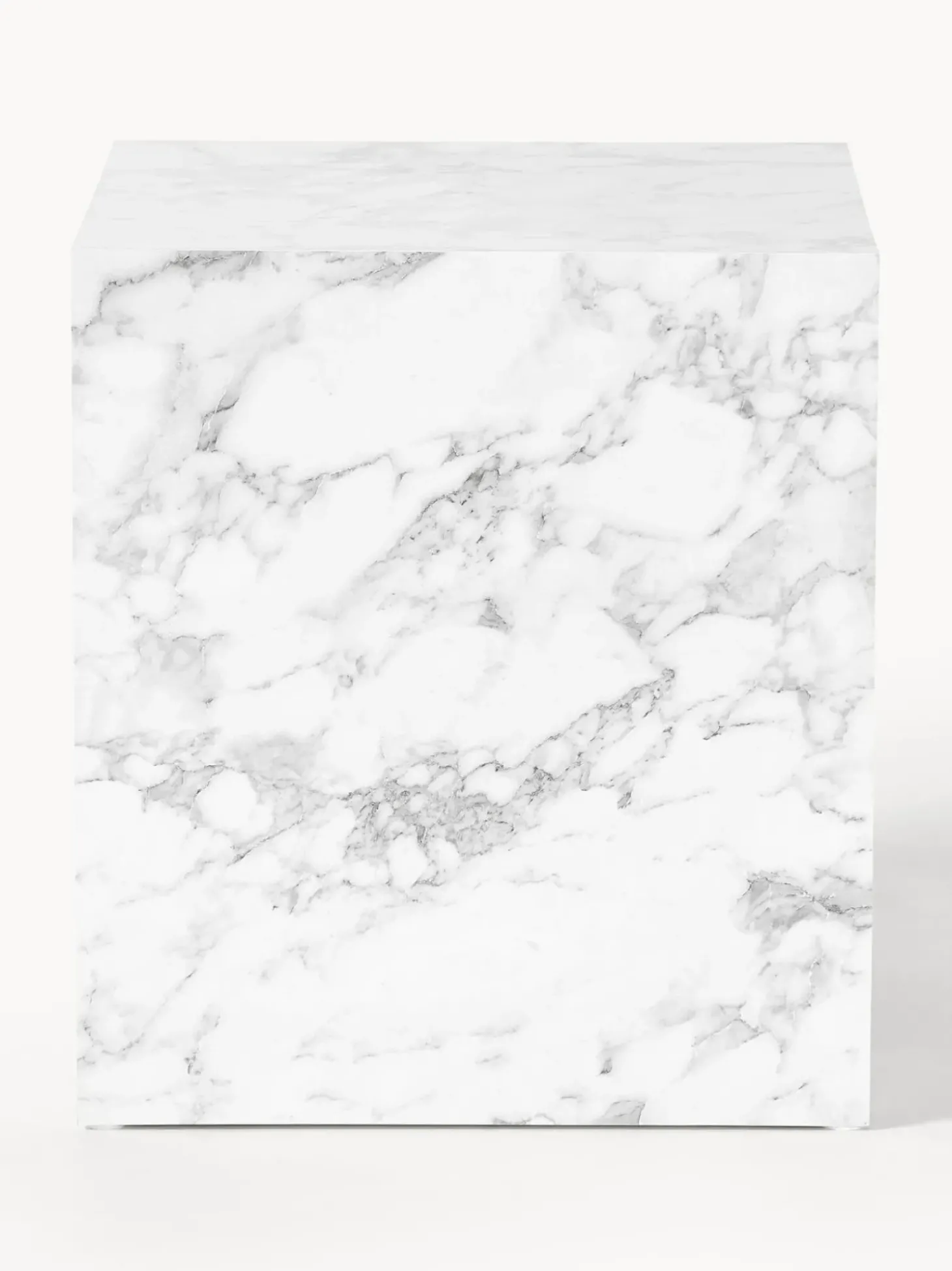 Mesa Auxiliar En Look Marmol Lesley