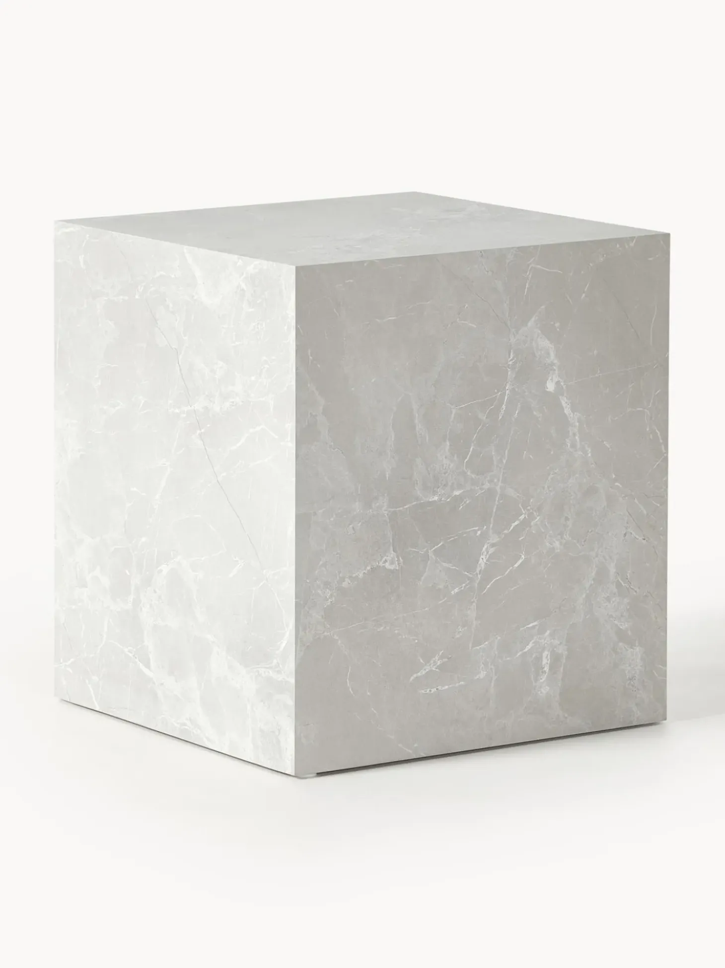 Mesa Auxiliar En Look Travertino Lesley