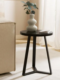 Mesa Auxiliar Fortunata, Tablero De Vidrio