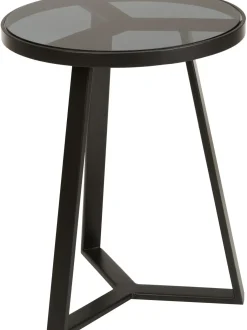 Mesa Auxiliar Fortunata, Tablero De Vidrio