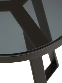 Mesa Auxiliar Fortunata, Tablero De Vidrio