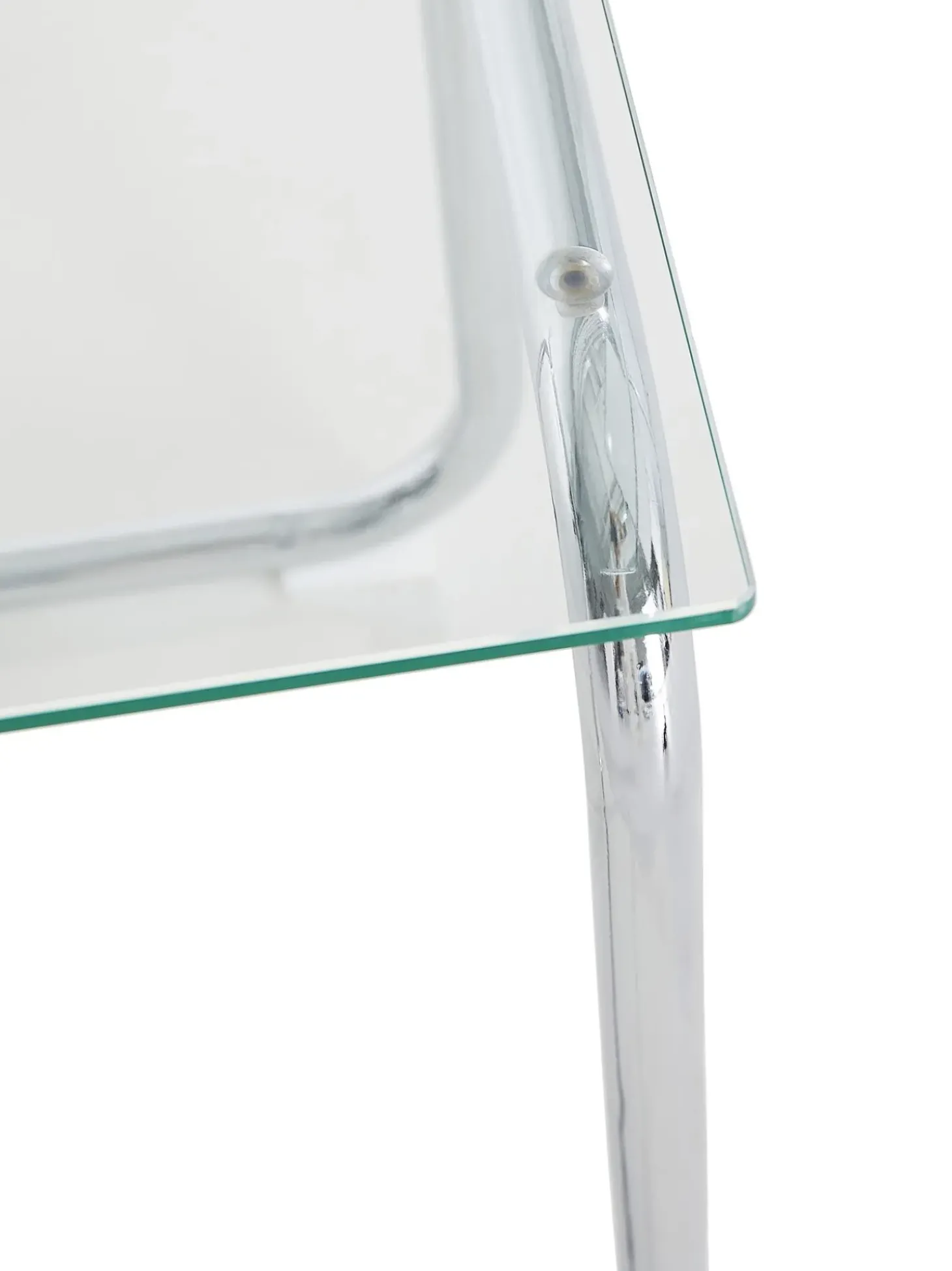 Mesa Auxiliar Lulu, Tablero De Vidrio