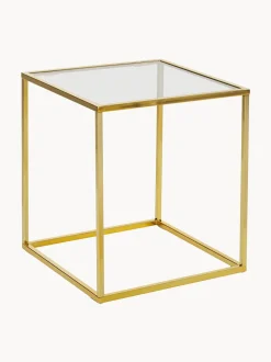 Mesa Auxiliar Maya, Tablero De Vidrio