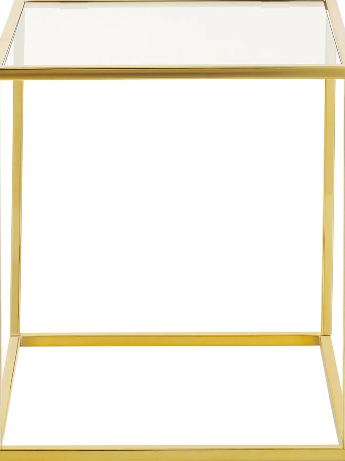 Mesa Auxiliar Maya, Tablero De Vidrio