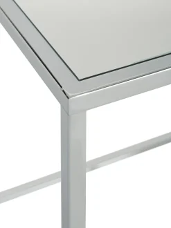 Mesa Auxiliar Maya, Tablero De Vidrio