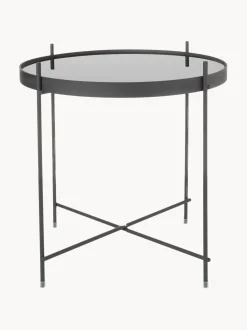 Mesa Auxiliar Plegable Cupid, Tablero De Cristal